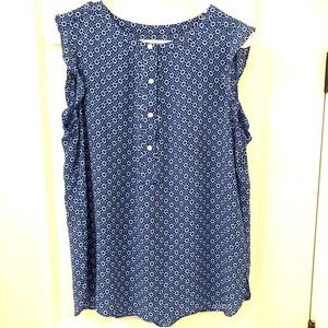 Loft - Patterned Blouse